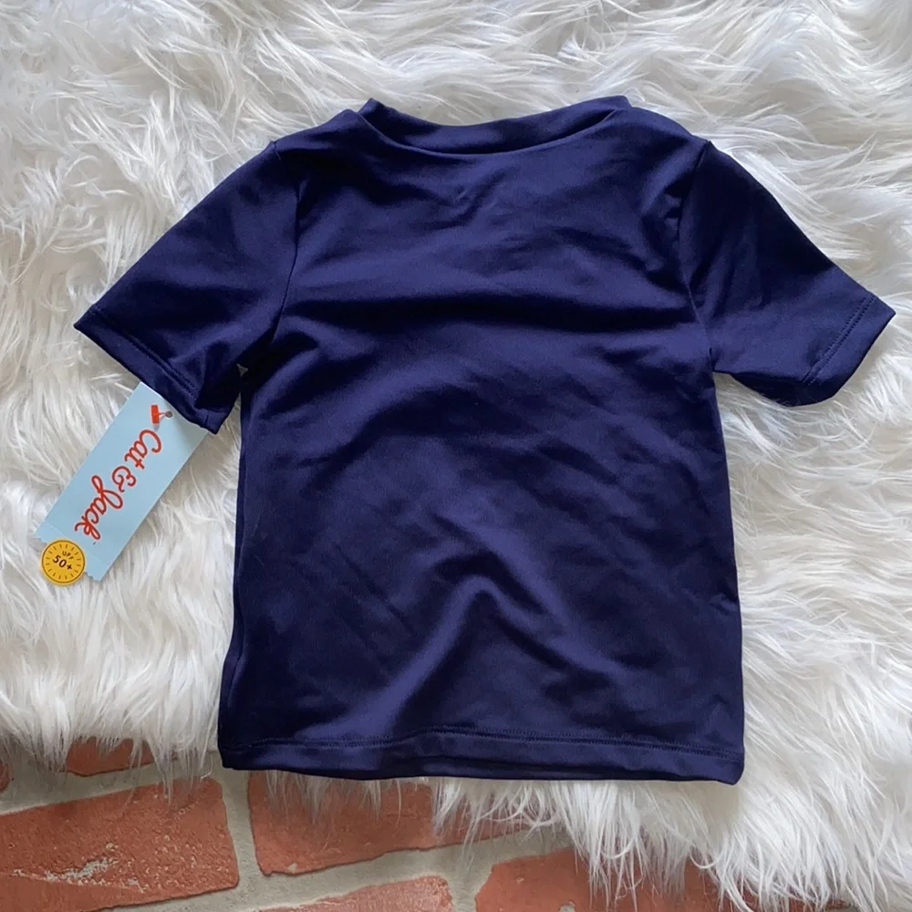 NWT boys rash guard swim shirt 12m